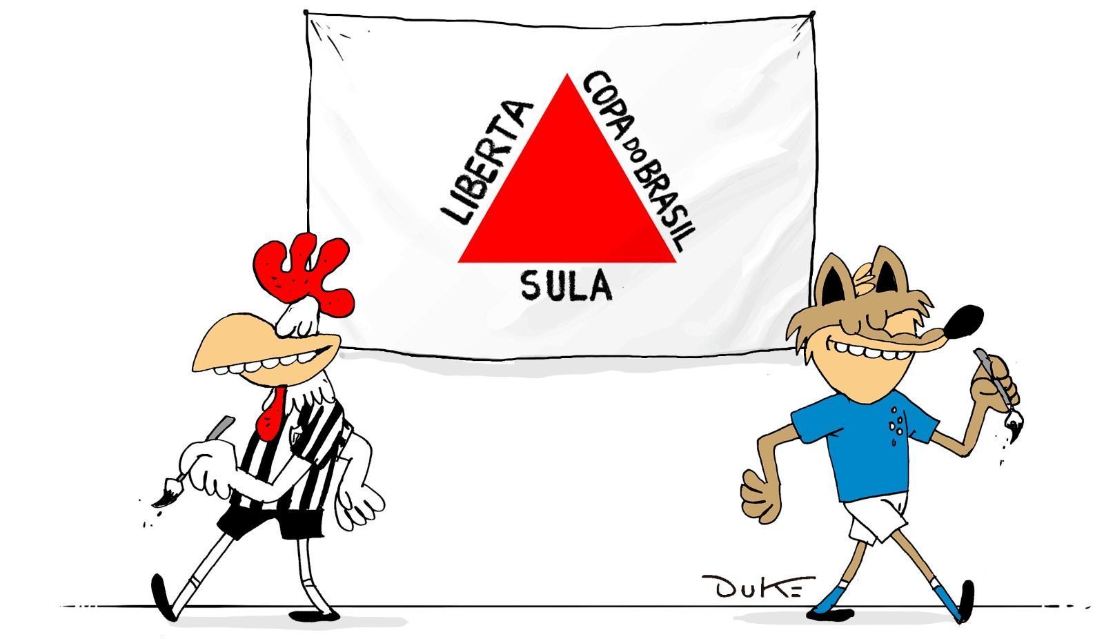 Charge do Duke | Atlético e Cruzeiro se destacam em finais de competições