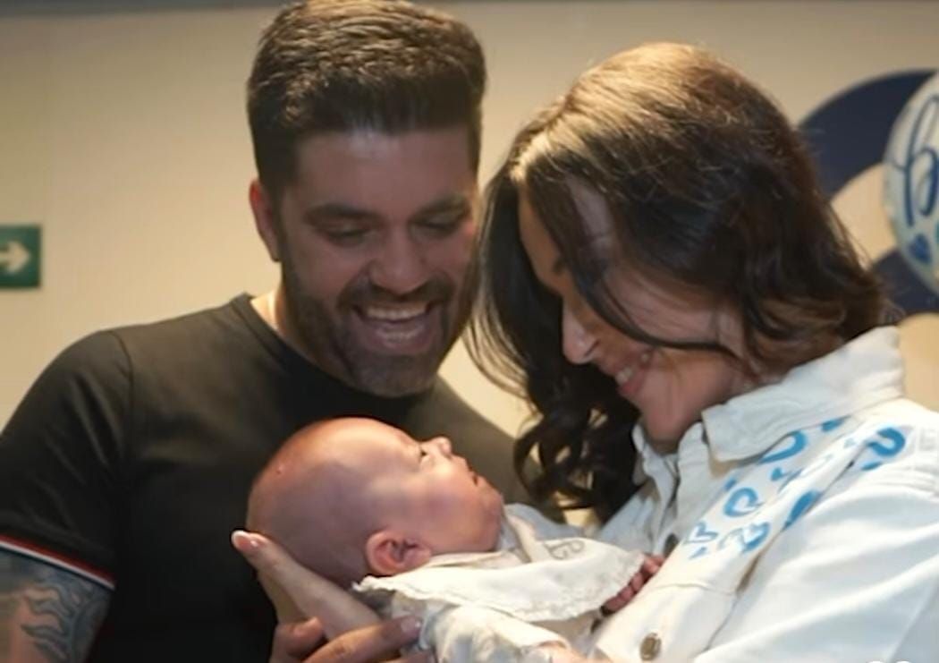 Filho de Nadja Haddad recebe alta da UTI neonatal após seis meses internado