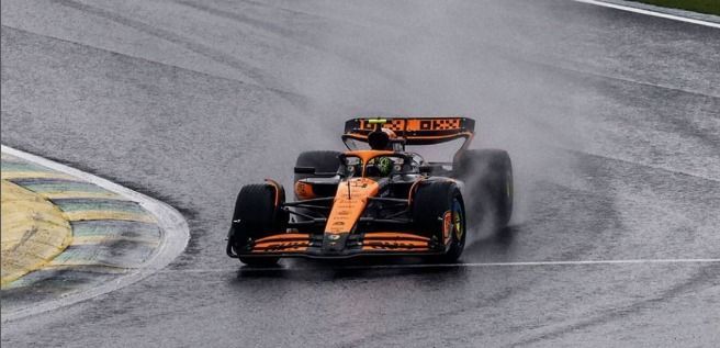 Fórmula 1: em prova marcada por acidentes, Norris é pole no GP do Brasil
