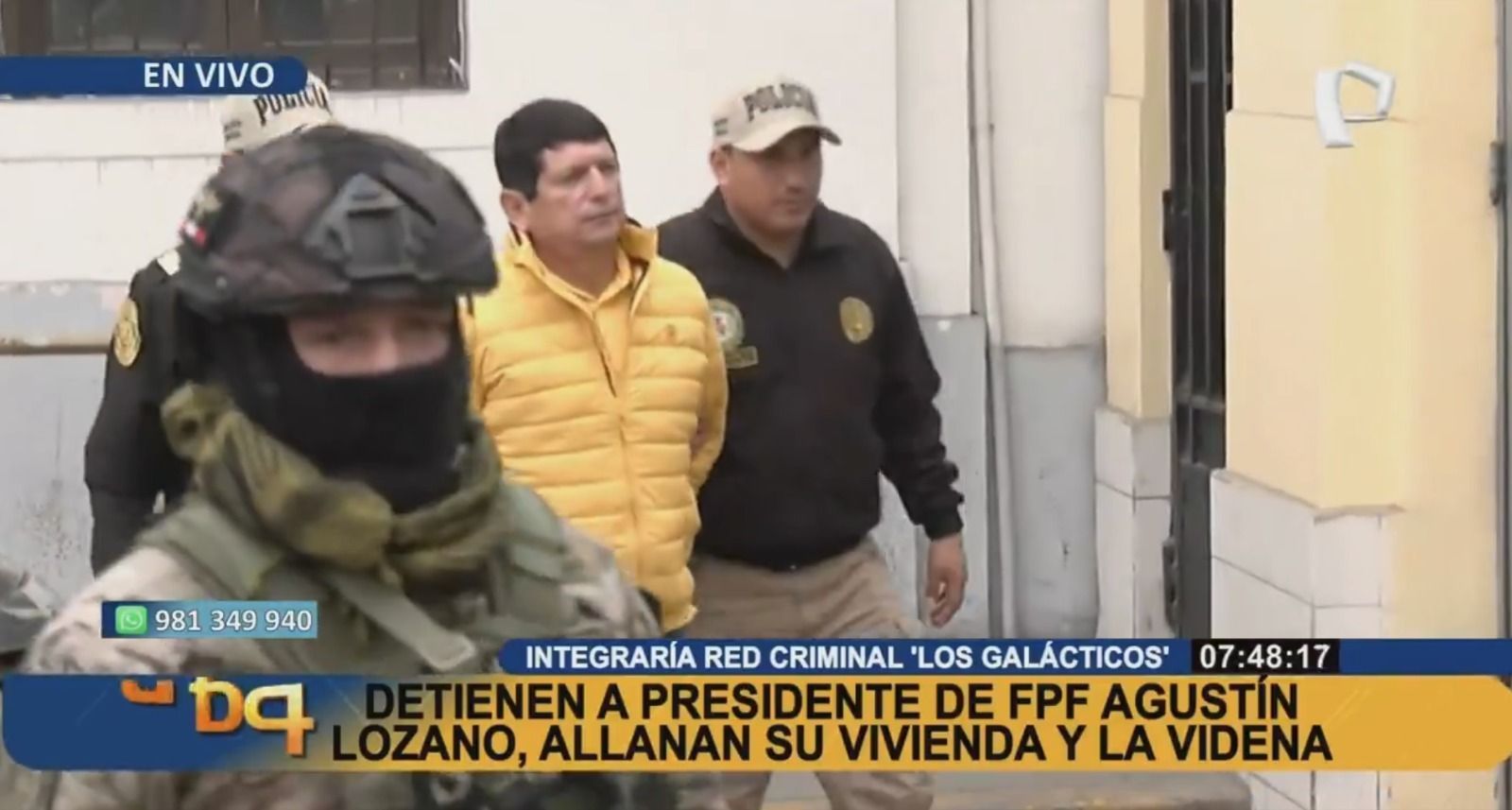 Presidente da Federação Peruana é preso acusado de liderar organização criminosa