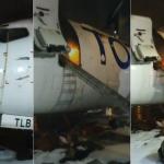 Avião cargueiro pega fogo e precisa fazer pouso de emergência em Guarulhos
