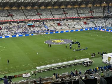 Condição do gramado antes de jogo pelo Brasileirão aparentava ser boa