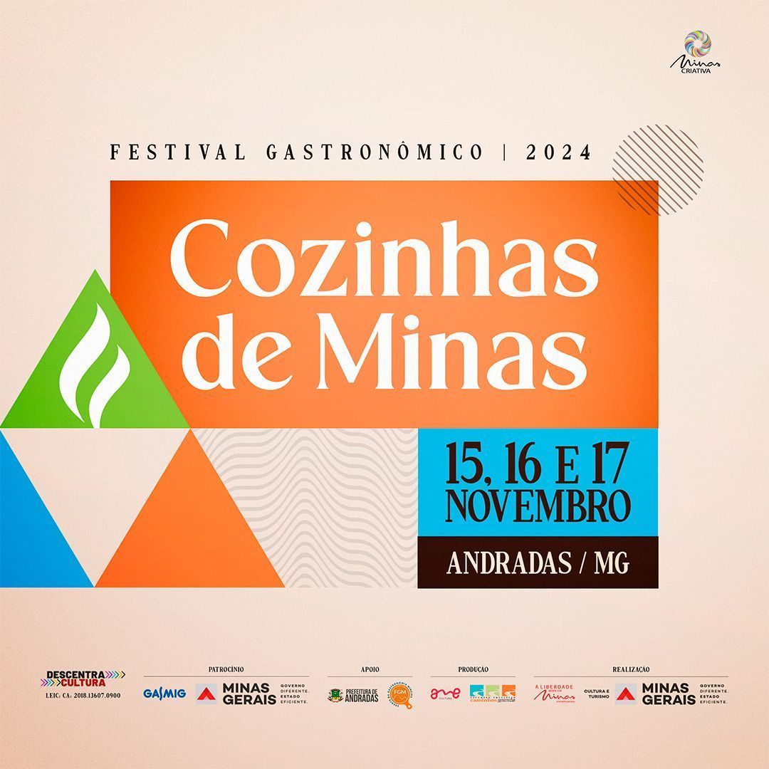 Andradas sedia festival de comida mineira