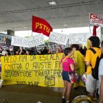 Fim da escala 6x1: Manifestantes fazem ato na Rodoviária de Brasília nesta sexta (15)