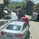Vídeo: acidente com vazamento de óleo interdita BR-356 em Itabirito nesta segunda