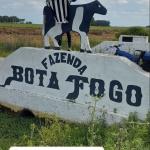 Torcedor do Botafogo que vai à final da Libertadores de bicicleta chega ao Uruguai