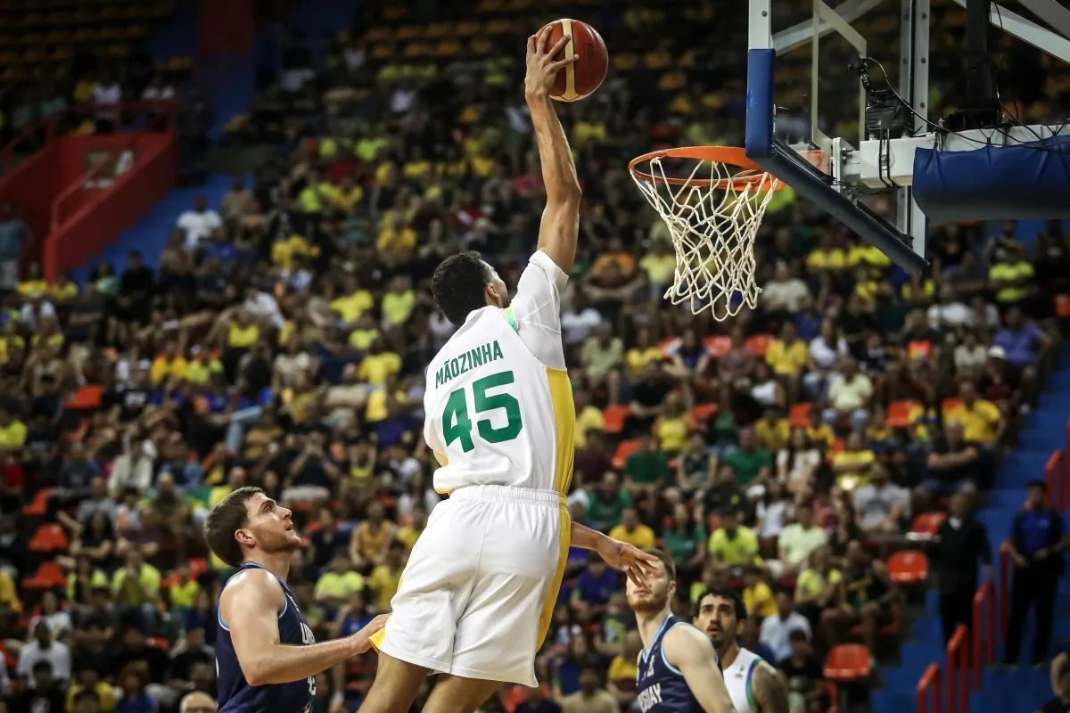 Basquete: Brasil bate Uruguai em Belém e encaminha vaga na Copa América