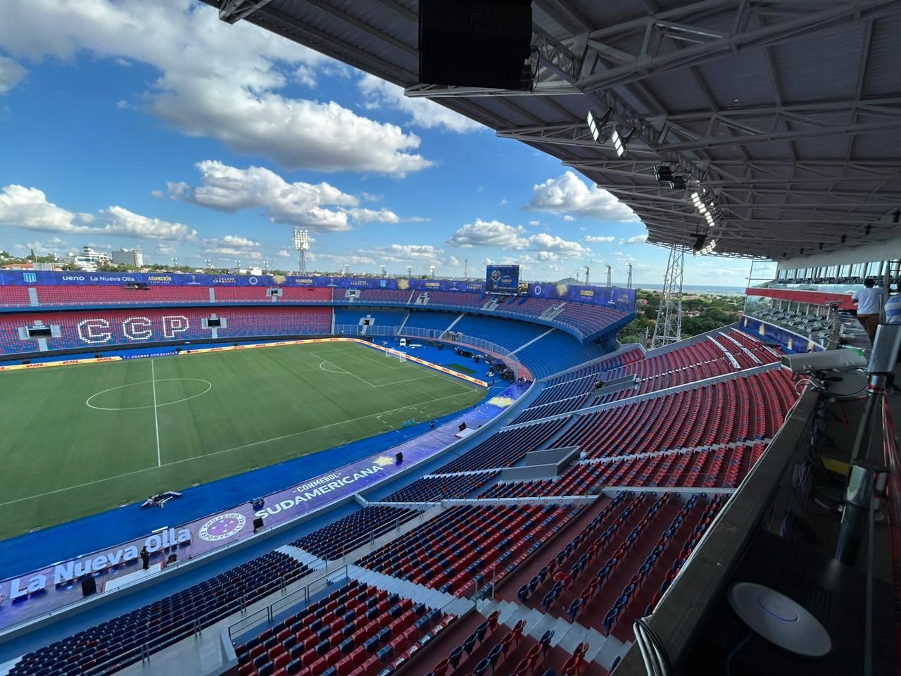 Racing x Cruzeiro: veja como está o gramado do palco da final da Sul-Americana