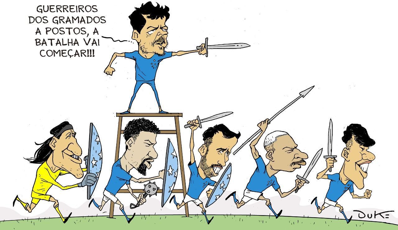 Charge do Duke | A batalha vai começar entre Cruzeiro e Racing na Sul-Americana