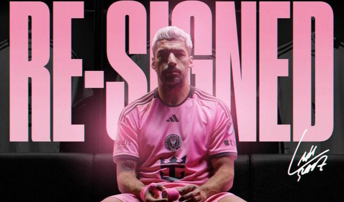 Suárez renova com Inter Miami por mais uma temporada