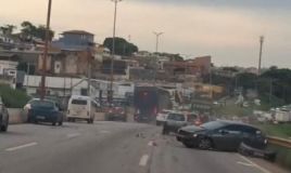 Imagens do acidente no Anel Rodoviário em BH nesta sexta-feira (29)