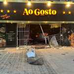Motorista com sintomas de embriaguez invade e destrói loja do Ao Gosto Carnes em BH