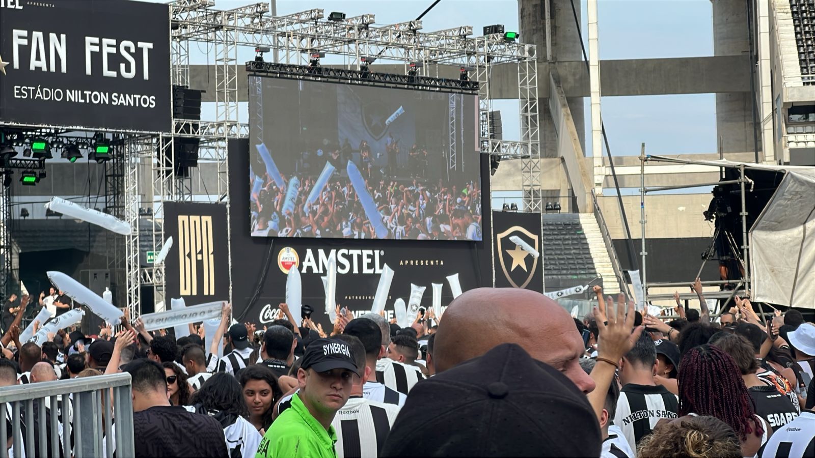 Nilton Santos recebe mais de 50 mil torcedores para ver final da Libertadores