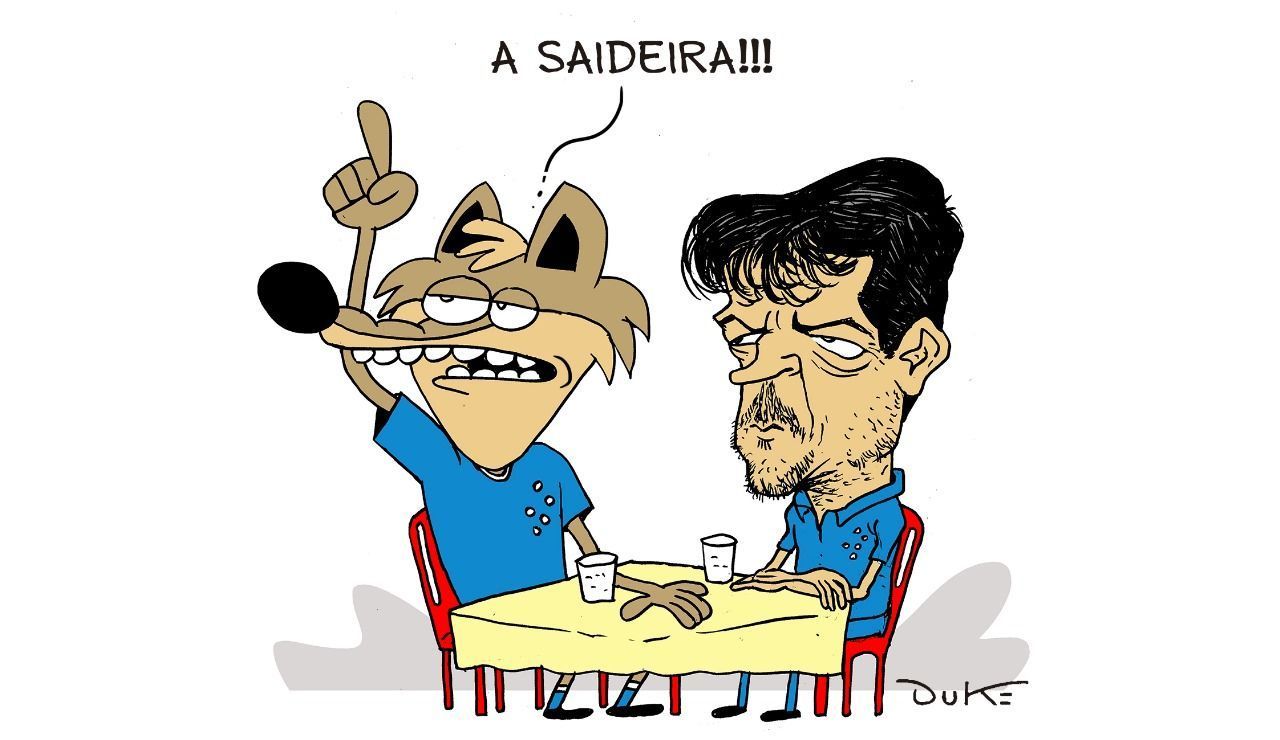 Charge do Duke: a possível saída de Diniz do Cruzeiro