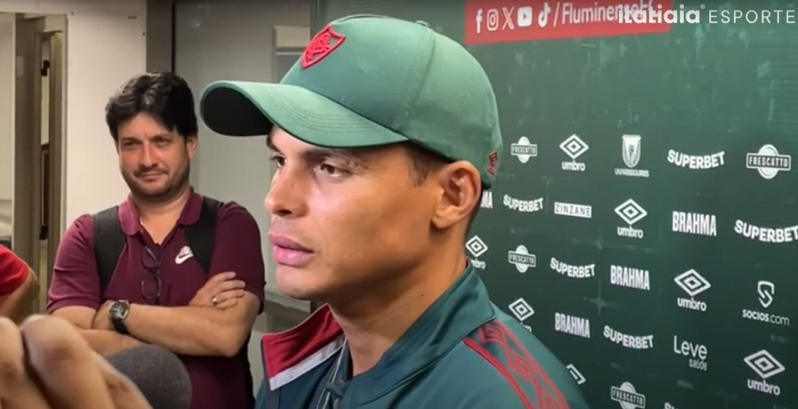 Thiago Silva abre o jogo sobre o futuro no Fluminense, ameaçado de rebaixamento
