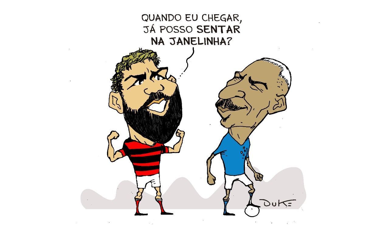 Charge do Duke: Novo reforço do Cruzeiro, Gabigol já tem data de anúncio