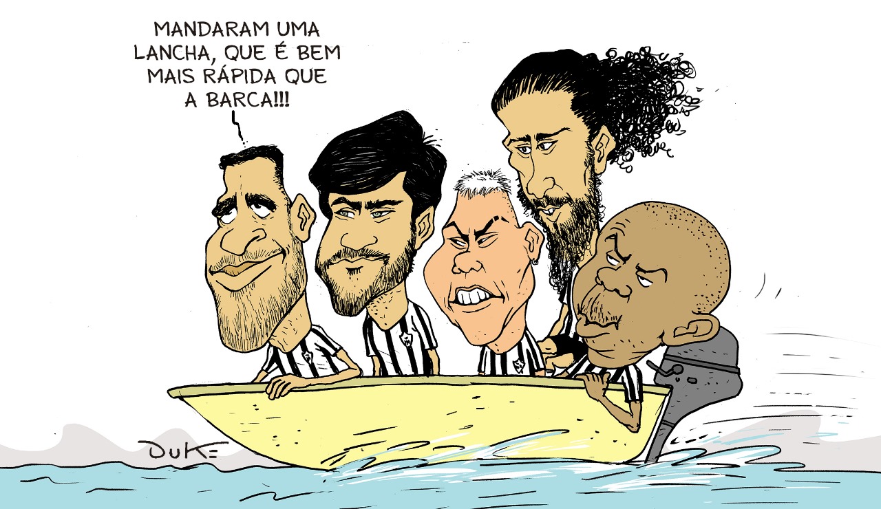 Charge do Duke: a 'barca' de jogadores de saída do Atlético