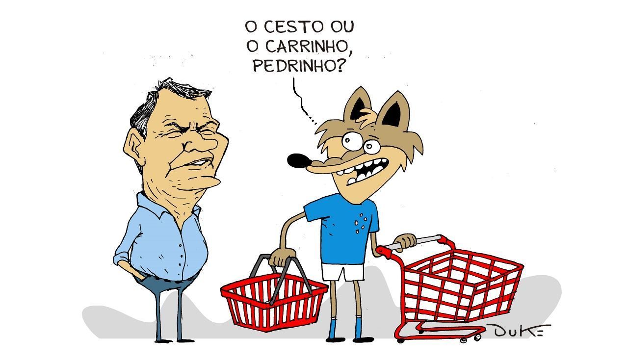 Charge do Duke: o mercado da bola do Cruzeiro
