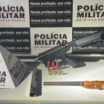 Polícia Militar realiza ações em Ouro Preto e Mariana e apreende drogas e armas de fogo