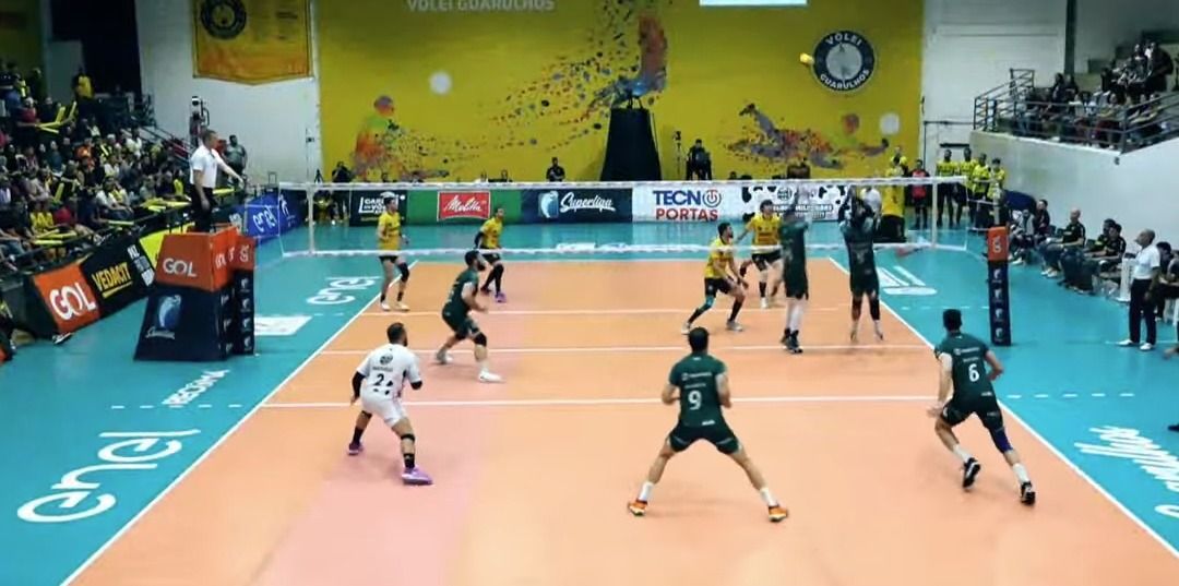 Em jogo equilibrado, Vedacit Guarulhos vence Saneago Goiás pela Superliga Masculina