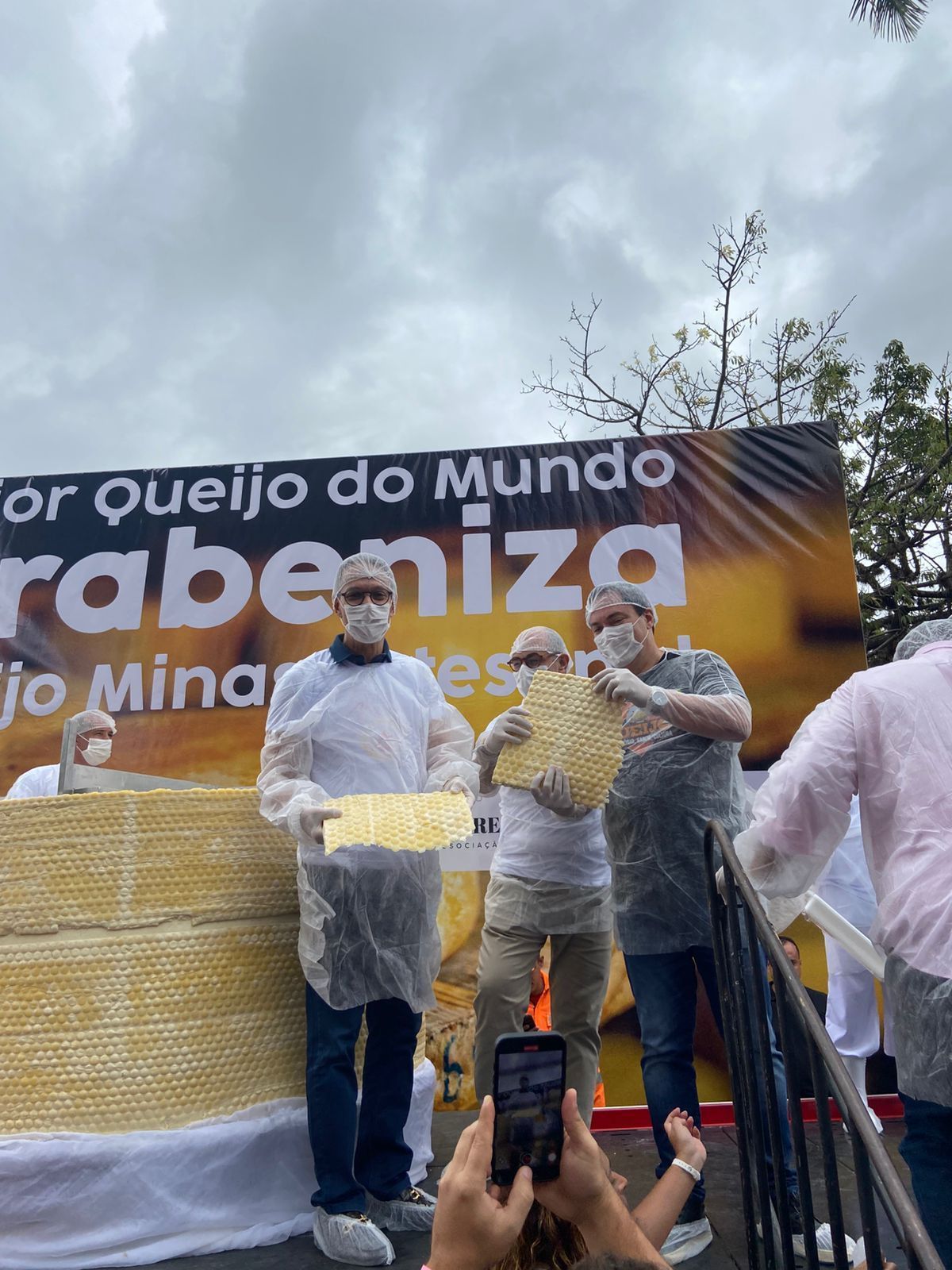 Com maior queijo do mundo, MG encerra celebrações de reconhecimento pela Unesco