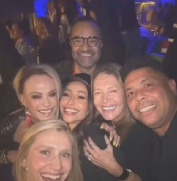 Ana Maria Braga, Fábio Arruda, Ronaldo Fenômeno e Sabrina Sato