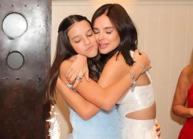 Comemoração do aniversário de Helena, filha de Rodrigo e Vera