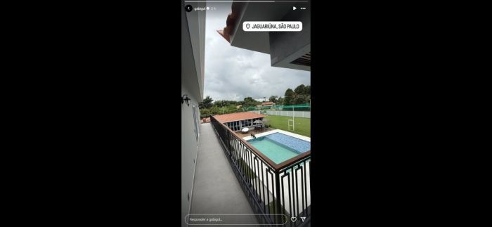 Gabigol, do Flamengo, curte férias no interior de São Paulo Gabigol, do Flamengo, curte férias no interior de São Paulo