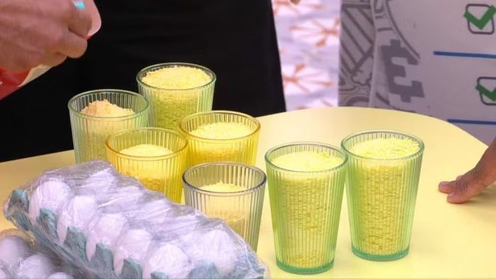 Participantes dividiram a comida em copos no  BBB 25