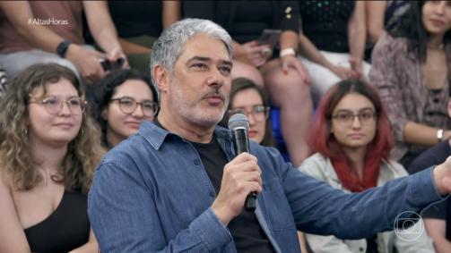 William Bonner relembra amizade com Marcelo Rubens Paiva no 'Altas Horas'