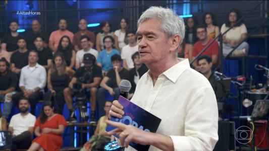 William Bonner relembra amizade com Marcelo Rubens Paiva no 'Altas Horas'