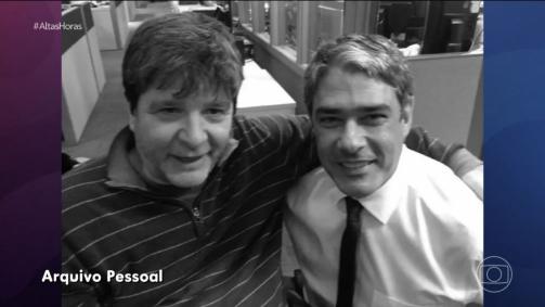 William Bonner relembra amizade com Marcelo Rubens Paiva no 'Altas Horas'