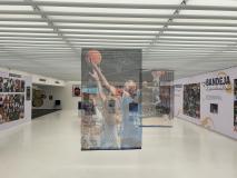 Veja fotos da exposição Fundamentos do Basquete