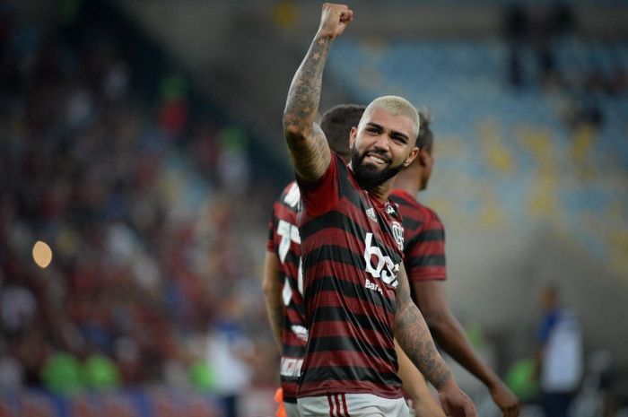 Gabigol foi o artilheiro do Brasileirão de 2019 pelo Flamengo