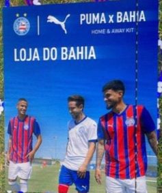 Camisas do Bahia feitas Puma vazam na internet