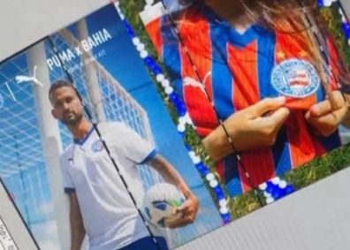 Camisas do Bahia feitas Puma vazam na internet