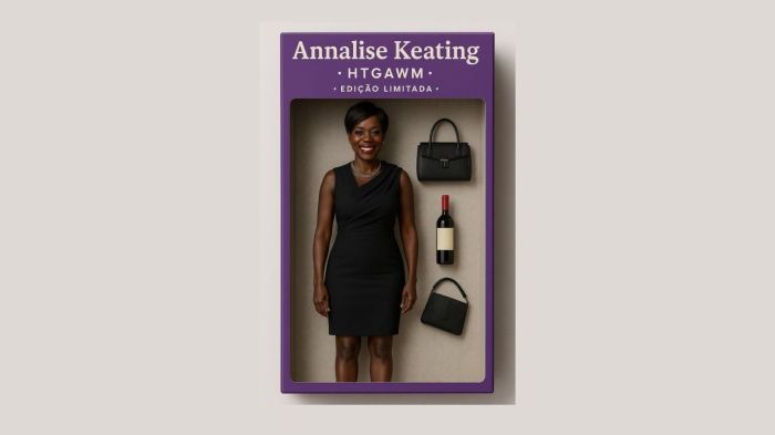 Boneca da personagem Annalise Keating, interpretada pela atriz Viola Davis 