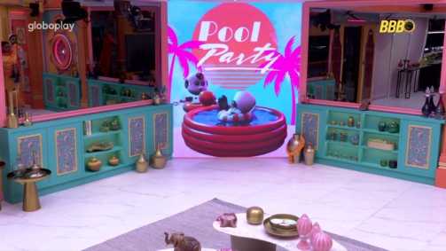 Pool Party no BBB 25