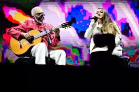 Preta Gil se apresenta com Gilberto Gil em São Paulo