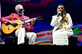 Preta Gil se apresenta com Gilberto Gil em São Paulo