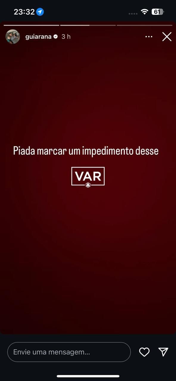 Arana ataca VAR de Juventude e Atlético