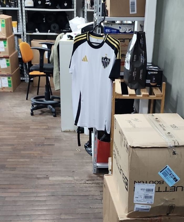 Nova camisa branca do Atlético para a temporada