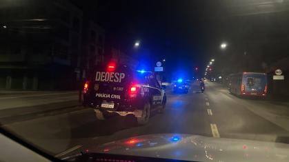 Imagens da operação Descrédito