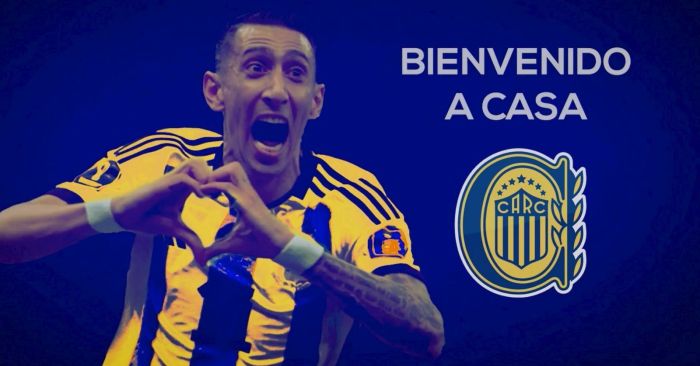 Di Maria está de volta ao Rosario Central