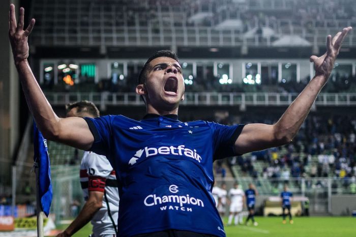 Bruno Rodrigues foi o grande destaque do Cruzeiro em 2023