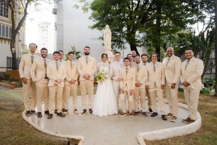 Casamento dos americanos Marcos e Marianne