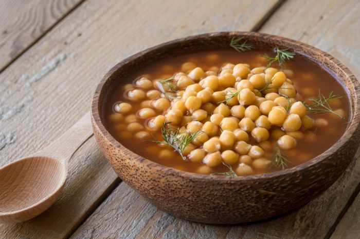 Sopa de grão-de-bico