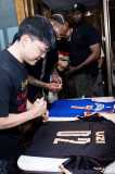 Fotos do encontro entre Uzi e Carmelo Anthony