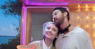 Larissa Manoela e Andre Luiz no Encontro