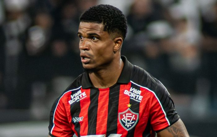 Jamerson durante jogo pelo Vitória